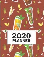 2020 Planner: 8.5"x11" Colorful Beetle Insects 2020 Planner Yearly Agenda (1 January - 31 December 2020 ) 1710140208 Book Cover