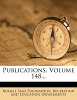 Publications, Volume 148... 1278103570 Book Cover