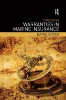 Warranties in Marine Insurance 1859419437 Book Cover