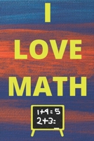 I Love Math: This Notebook is For Christmas present MATH, i love Math notebook, Christmas present For Everyone: Men - women-boys - girls-spouse gift humorous Notebook-Geek Math notebook-Math instructo 1679638009 Book Cover