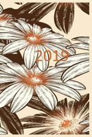 2019: 140 Page Softcover, Weekly Calendar Has Both Date and Note Pages with Lines, College Rule Composition (6” x 9 “) Boho Brown 1790194644 Book Cover