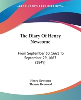The Diary of the REV. Henry Newcome 1165682362 Book Cover