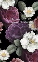 Planner 2020 Gennaio - Dicembre: Agenda mensile e settimanale A partire dal 1 gennaio al 31 dicembre 2020, copre i calendari per il 2019, 2020, 2021, ... di Fiori Eleganti) (Italian Edition) 1674034954 Book Cover