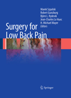 Surgery for Low Back Pain 3642045464 Book Cover