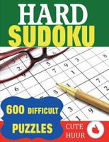 Hard Sudoku: 600 Difficult Puzzles 952727821X Book Cover