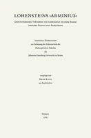 Lohensteins Arminius 347699676X Book Cover