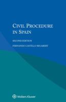 Civil Procedure in Spain 9403506946 Book Cover