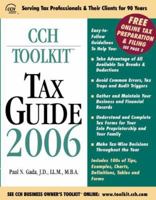 CCH Toolkit Tax Guide 2006 (Business Owner's Toolkit series) 0808012746 Book Cover