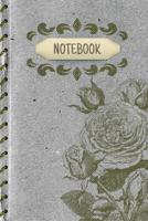 Notebook: A Meetings Notebook for Social Workers with Custom Interior: Rose Cover With Faux Stitching 6 x 9 inch - 121 Pages 1077979835 Book Cover