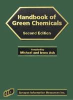 Handbook of Green Chemicals 1890595799 Book Cover