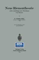 Neue Riementheorie: Nebst Anleitung Zum Berechnen Von Riemen 3662269112 Book Cover