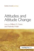 Attitudes and Attitude Change (Frontiers of Social Psychology) 1138010014 Book Cover