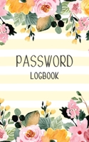 Password Logbook: Password and Username Keeper: Internet Password Organizer Notebook 1712292102 Book Cover