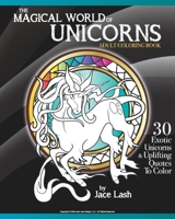 The Magical World Of Unicorns Adult Coloring Book B085RQRP2L Book Cover