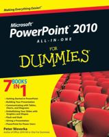 PowerPoint 2010 All-In-One for Dummies 0470500999 Book Cover