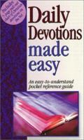 Daily Devotions Made Easy (Bible Made Easy) 156563103X Book Cover