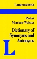 Pocket Guide to Synonyms and Antonyms 0887292208 Book Cover