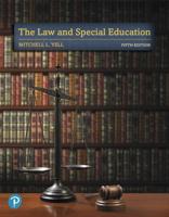 The Law and Special Education, Pearson Etext -- Access Card 013517838X Book Cover