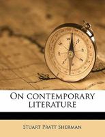 On Contemporary Literature 1103864378 Book Cover