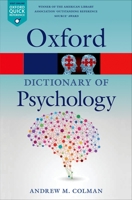 A Dictionary of Psychology (Oxford Paperback Reference) 0198610351 Book Cover
