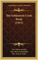 The Settlement Cookbook 0452256682 Book Cover