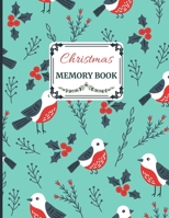 Christmas Memory Book: Cute Holiday Journal to Keep Stories and Pictures 1670973808 Book Cover