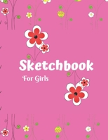 Sketchbook, A Large Notebook, Blank Paper For Drawing And Sketching, Doodling or learning to draw: Blank Paper Drawing and Write Journal, 110 pages of 8.5x11 (Sketch Books For Kids and adults). 1655398679 Book Cover