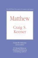 Matthew (IVP New Testament Commentary Series) 0830818014 Book Cover