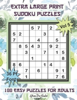 Extra Large Print Sudoku Puzzles: 100 Easy Puzzles for Adults and Seniors: Very Pretty Blue and Green Rose Themed Sudoku Gift For Women (Floral Series B08FP7LN3C Book Cover