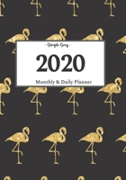 2020 Planner Daily and Monthly: On-The-Go Planner Jan 1, 2020 to Dec 31, 2020: Daily & Monthly Planner + Calendar Views Productivity Planner Swan Planner 1655282999 Book Cover