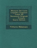 Memorie Del Conte Leopoldo Cicognara: Tratte Dai Documenti Originali ...... 1293120987 Book Cover