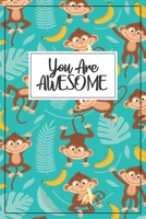 Monkey Journal - Monkey Gifts: Monkey gifts for women, cool monkey gift, monkey gifts for kids, funny monkey gifts, monkey gifts for girls, monkey themed gifts, cute monkey gifts, monkey birthday, mon 1679620975 Book Cover