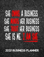 She Owns A Business She Minds Her Business. 2020 Business Planner: 2020 Business productivity planner specially designed for women entrepreneurs and ... for businesswomen. 8.5 x 11 inches, 234 pages 167212655X Book Cover
