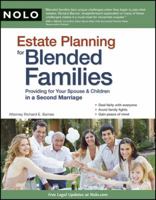 Estate Planning for Blended Families 1413310184 Book Cover