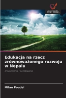 Edukacja na rzecz zrównowazonego rozwoju w Nepalu (Polish Edition) 6208299462 Book Cover