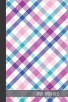 simple pattern notes: small lined Christmas Pattern Notebook / Travel Journal to write in (6'' x 9'') 120 pages 1709949546 Book Cover