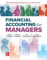 ISE Financial Accounting for Managers 1265094497 Book Cover