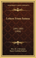 Letters From Samoa: 1891-1895 1017962111 Book Cover