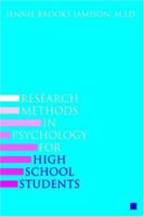 Research Methods in Psychology for High School Students 0595404510 Book Cover