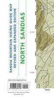 Sandia Mountain Hiking Guide Map, Revised and Expanded Edition 0826360742 Book Cover
