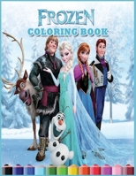 Frozen Coloring Book: Jumbo Coloring Book for Kids Ages 3-7, Frozen Coloring Book (Unofficial) B08HW34R2R Book Cover