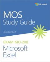 Mos Study Guide for Microsoft Excel Exam Mo-200 0136627153 Book Cover