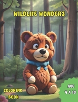 Wildlife Wonders: Coloring Book B0CSSYLQPZ Book Cover