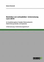 Best�cken von Leiterplatten - Unterweisung nach AEVO: Im Ausblidungsberuf des/der Elektronikers/in 3638677346 Book Cover