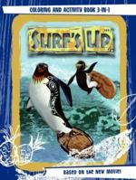 Surf's Up: Coloring and Activity Book 3-in-1 0061153389 Book Cover