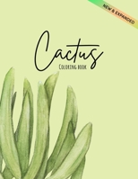 Cactus Coloring Book: Excellent Stress Relieving Coloring Book for Cactus Lovers Succulents Coloring Designs for Relaxation (Volume 2) B084DN4G4B Book Cover