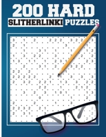 200 Hard Slitherlink Puzzles: Japanese Puzzles B08FNJK86P Book Cover