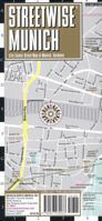 Streetwise Munich Map - Laminated City Center Street Map of Munich, Germany (Michelin Streetwise Maps) 2067230034 Book Cover