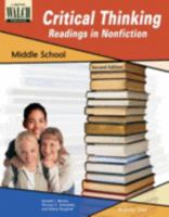 Critical Thinking for Readings in Nonfiction for Middle School, Grade 5-8 (Critical Thinking) 0825143470 Book Cover