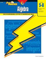Algebra Power Practice Grades 5-8 1591980917 Book Cover